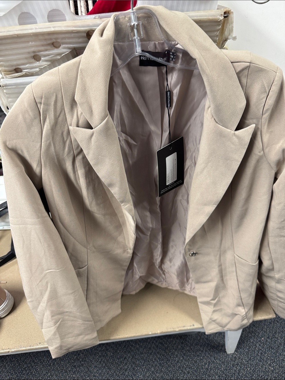 Prettylittlething blazer us 0 // 0807115